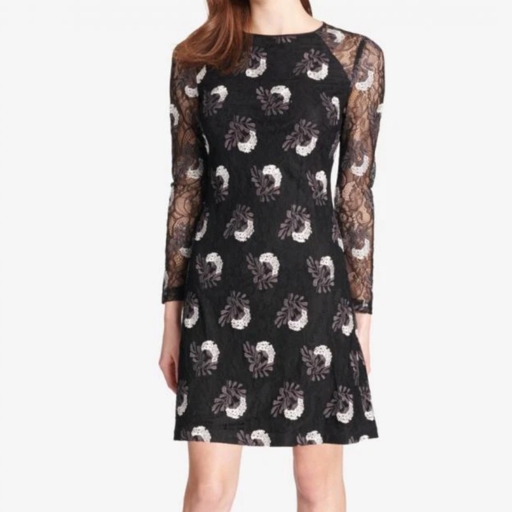 Tommy Hilfiger Bloom Embroidered Lace Dress